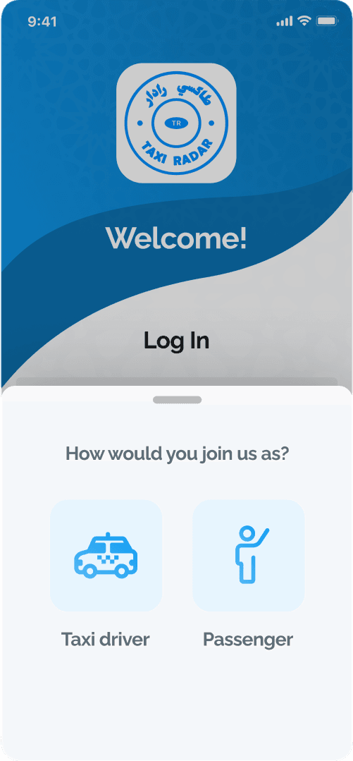 Login Page — Taxi Radar